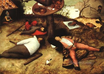 La tierra de Cockayne El campesino renacentista flamenco Pieter Bruegel el Viejo Pinturas al óleo